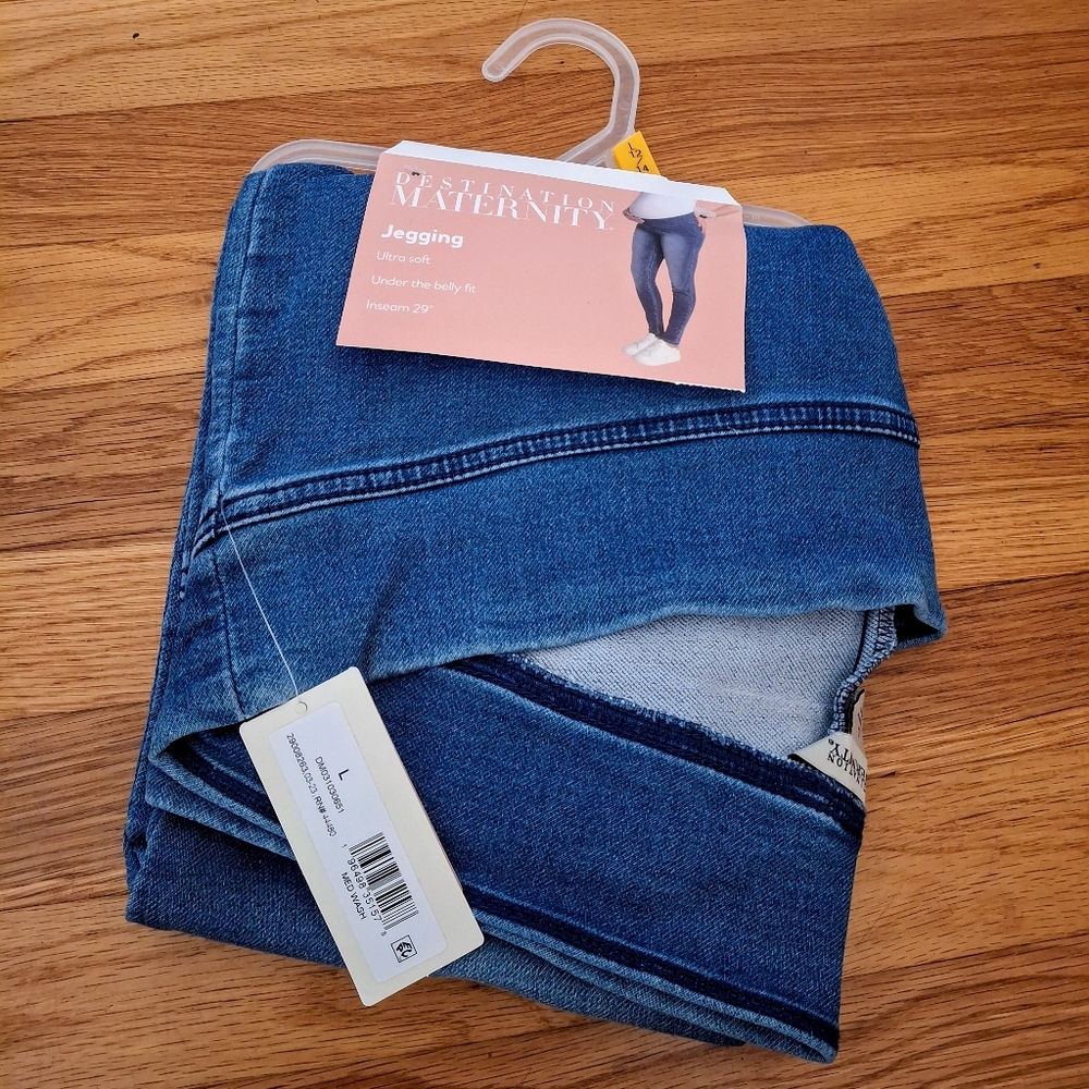 DESTINATION MARTERNITY Jegging  / Med wash